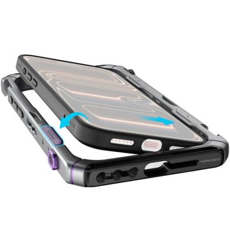 SmallRig 5585 Megatron Edition - zestaw do filmowania do iPhone 17 Pro (szaro-fioletowy)